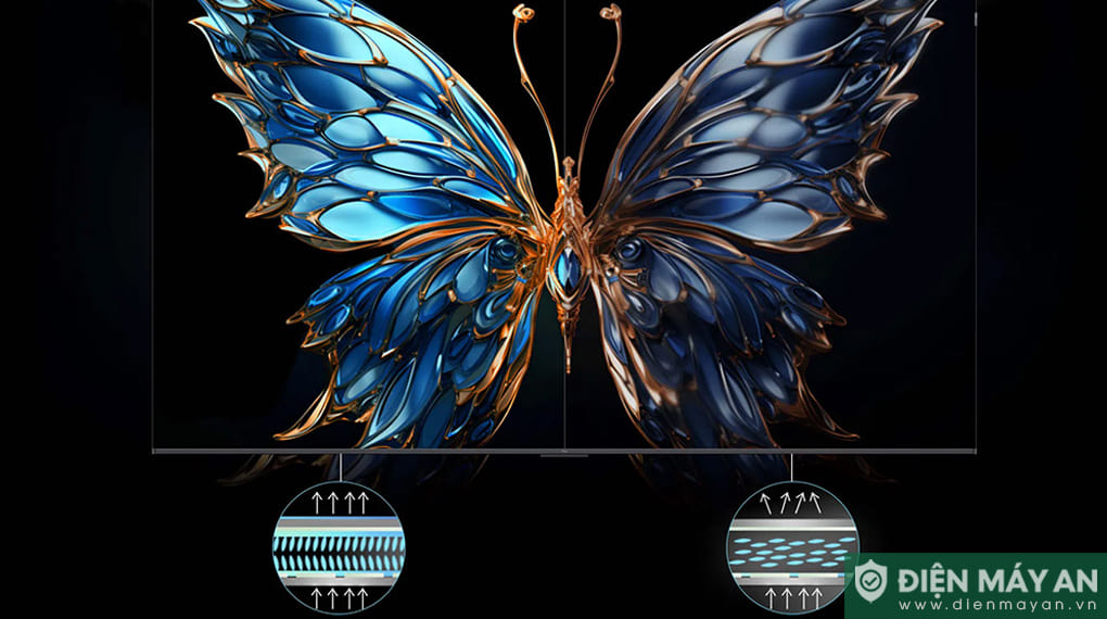 Google Tivi QLED TCL AI 4K 65 inch 65P8K